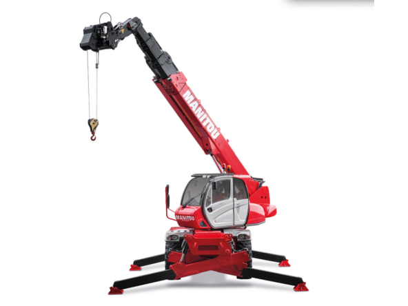 Telescopic trolleys with rotating turret